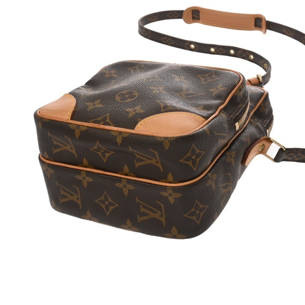 LOUIS VUITTON Brown Monogram Canvas Shoulder Bag - Picture 4 of 11